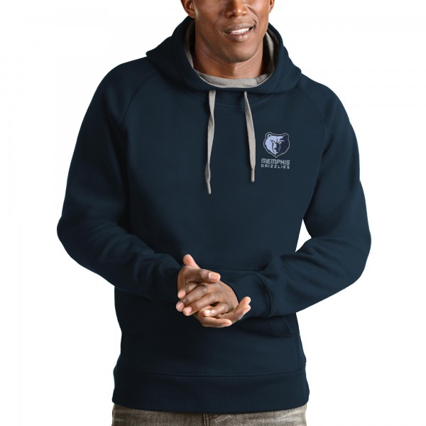 Толстовка с капюшоном Memphis Grizzlies Antigua Victory - Navy - фирменная одежда NBA