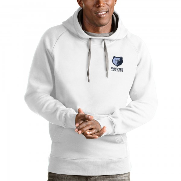 Толстовка с капюшоном Memphis Grizzlies Antigua Victory - White - фирменная одежда NBA