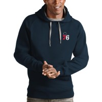 Толстовка с капюшоном Philadelphia 76ers Antigua Victory - Navy