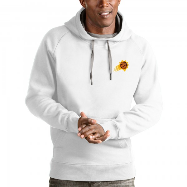 Толстовка с капюшоном Phoenix Suns Antigua Victory - White - фирменная одежда NBA