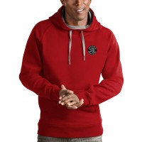 Толстовка с капюшоном Toronto Raptors Antigua Victory - Heathered Gray