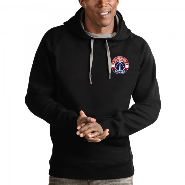 Толстовка с капюшоном Washington Wizards Antigua Victory - Black - фирменная одежда NBA