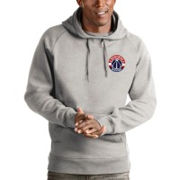 Толстовка с капюшоном Washington Wizards Antigua Victory - Heathered Gray