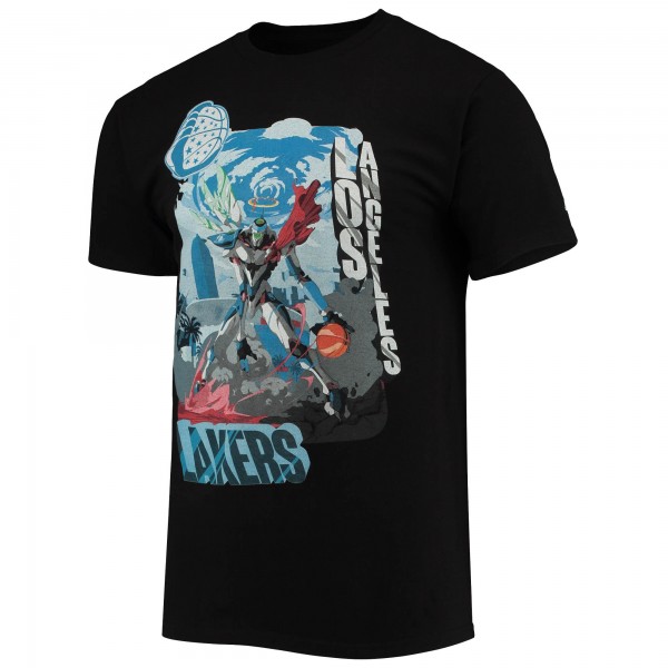 Футболка Los Angeles Lakers NBA x McFlyy Identify Artist Series - Black