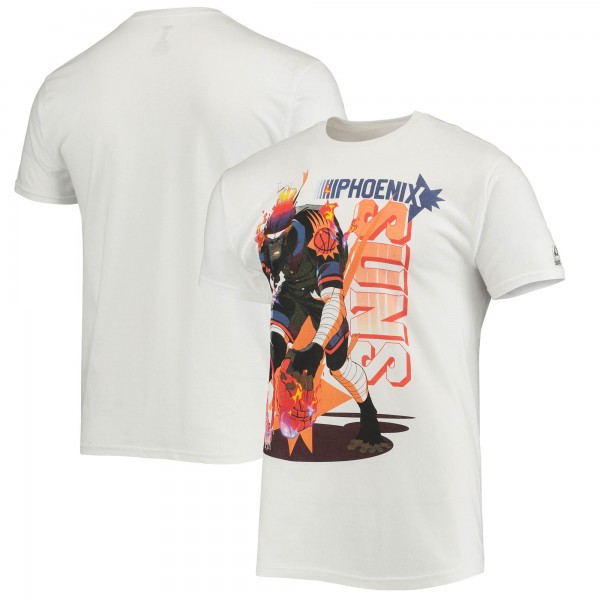 Футболка Phoenix Suns NBA x McFlyy Identify Artist Series - White