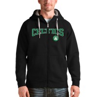 Толстовка на молнии Boston Celtics Antigua - Black