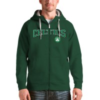 Толстовка на молнии Boston Celtics Antigua Victory - Hunter Green