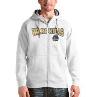 Толстовка на молнии Golden State Warriors Antigua Victory - White