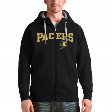 Толстовка на молнии Indiana Pacers Antigua Victory - Black