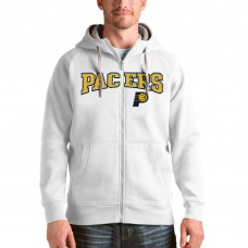 Толстовка на молнии Indiana Pacers Antigua Victory - White