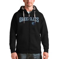 Толстовка на молнии Memphis Grizzlies Antigua Victory - Black