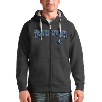 Толстовка на молнии Minnesota Timberwolves Antigua Victory - Charcoal