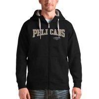 Толстовка на молнии New Orleans Pelicans Antigua Victory - Black