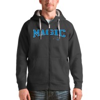 Толстовка на молнии Orlando Magic Antigua Victory - Charcoal