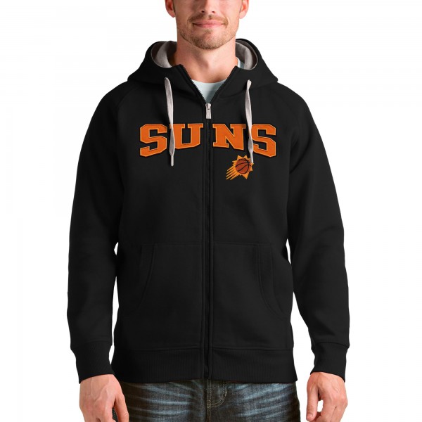 Толстовка на молнии Phoenix Suns Antigua Victory - Black