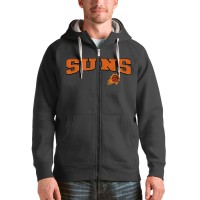 Толстовка на молнии Phoenix Suns Antigua Victory - Charcoal