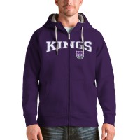 Толстовка на молнии Sacramento Kings Antigua Victory - Purple
