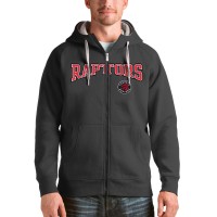 Толстовка на молнии Toronto Raptors Antigua Victory - Charcoal