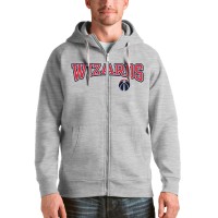 Толстовка на молнии Washington Wizards Antigua Victory - Heathered Gray