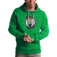 Толстовка с капюшоном Boston Celtics Antigua Logo Victory - Kelly Green