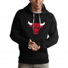 Толстовка Chicago Bulls Antigua Logo Victory - Black