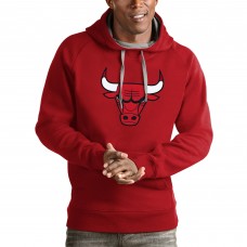 Толстовка Chicago Bulls Antigua Red Logo Victory