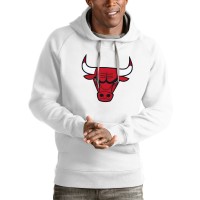 Толстовка Chicago Bulls Antigua White Logo Victory