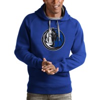 Толстовка с капюшоном Dallas Mavericks Antigua Logo Victory - Royal