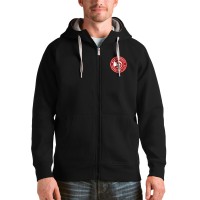 Толстовка на молнии Atlanta Hawks Antigua Logo Victory - Black