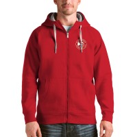 Толстовка на молнии Atlanta Hawks Antigua Logo Victory - Red
