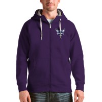 Толстовка на молнии Charlotte Hornets Antigua Logo Victory - Purple