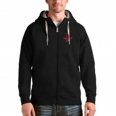 Толстовка на молнии Houston Rockets Antigua Logo Victory - Black