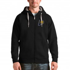 Толстовка на молнии Indiana Pacers Antigua Logo Victory - Black