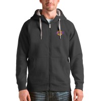 Толстовка на молнии Los Angeles Lakers Antigua Logo Victory - Charcoal