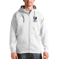 Толстовка на молнии Memphis Grizzlies Antigua Logo Victory - White