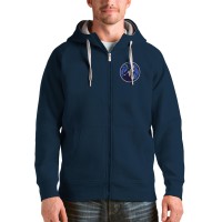 Толстовка на молнии Minnesota Timberwolves Antigua Logo Victory - Navy