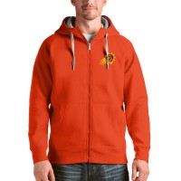 Толстовка на молнии Phoenix Suns Antigua Logo Victory - Orange