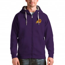 Толстовка на молнии Phoenix Suns Antigua Logo Victory - Purple