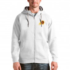 Толстовка на молнии Phoenix Suns Antigua Logo Victory - White