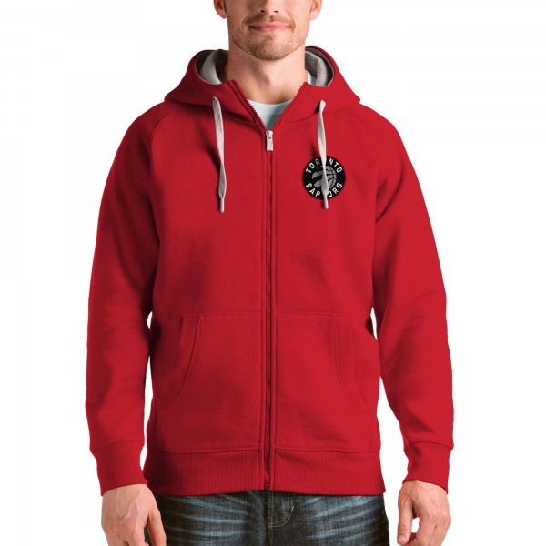 Толстовка на молнии Toronto Raptors Antigua Logo Victory - Red - фирменная одежда NBA