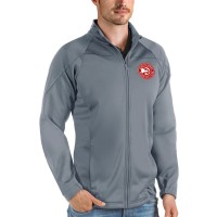 Кофта на молнии Atlanta Hawks Antigua Links - Charcoal