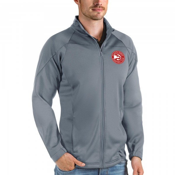 Кофта на молнии Atlanta Hawks Antigua Links - Charcoal