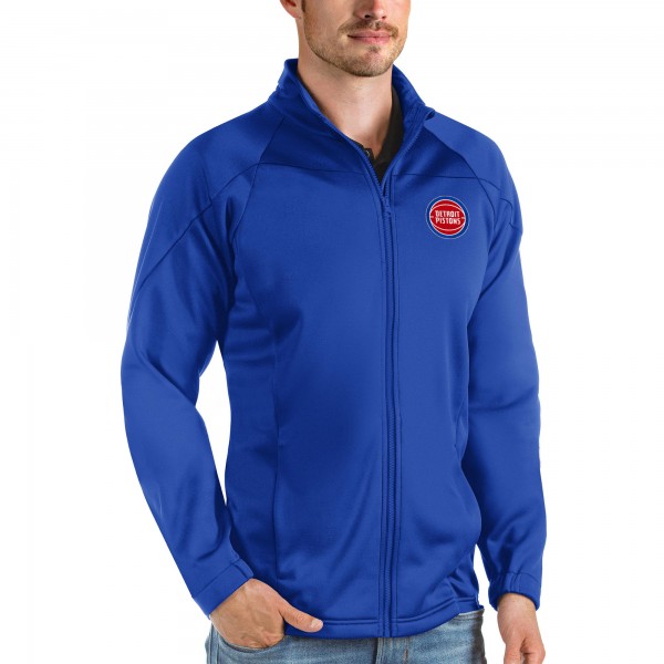 Кофта на молнии Detroit Pistons Antigua Links Golf - Royal