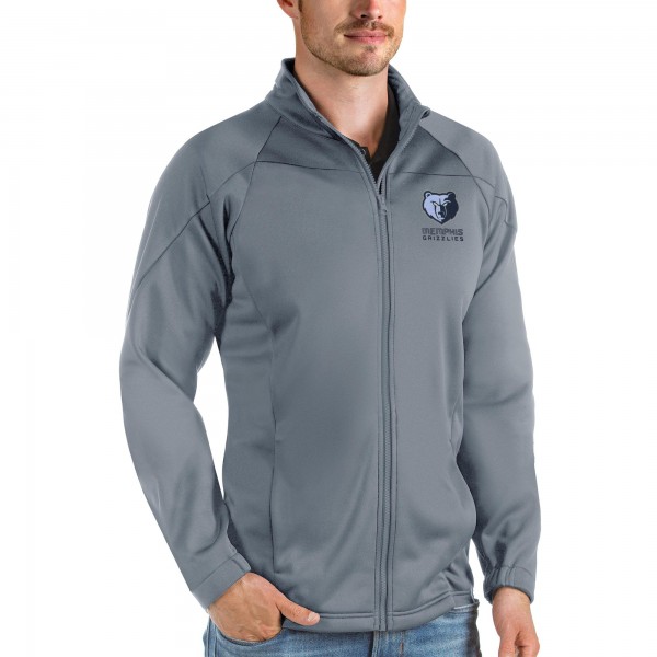 Кофта на молнии Memphis Grizzlies Antigua Links - Charcoal