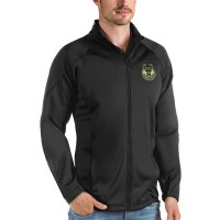 Кофта на молнии Milwaukee Bucks Antigua Links - Black