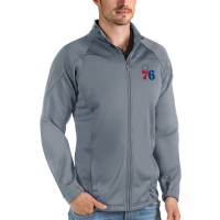 Кофта на молнии Philadelphia 76ers Antigua Links - Charcoal