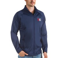 Кофта на молнии Philadelphia 76ers Antigua Links - Navy