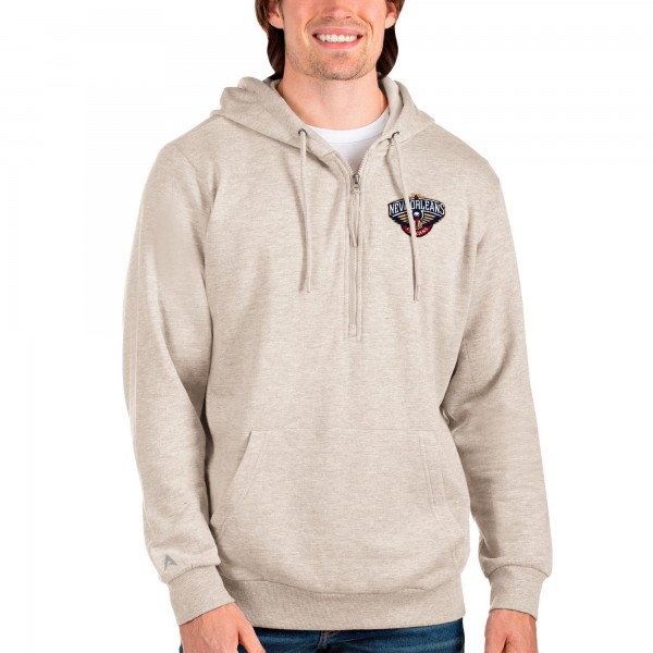 Толстовка New Orleans Pelicans Antigua Action - Oatmeal - фирменная одежда NBA