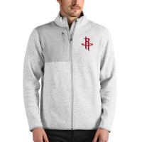Кофта на молнии Houston Rockets Antigua - Heathered Gray