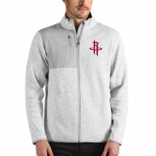 Кофта на молнии Houston Rockets Antigua - Heathered Gray
